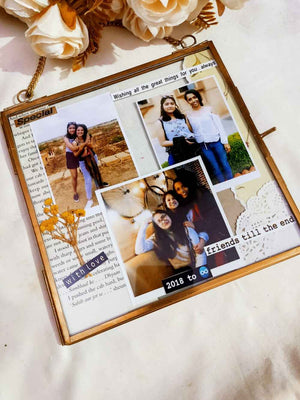 Girl Best Friend Theme Personalised Vintage Frame